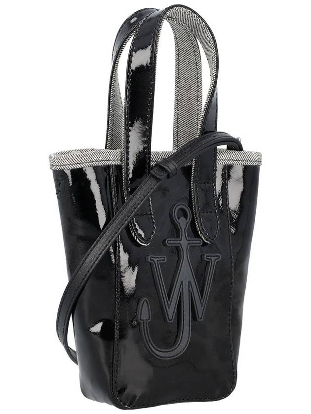 Anchor Patch Mini Belt Tote Bag Black - JW ANDERSON - BALAAN 3