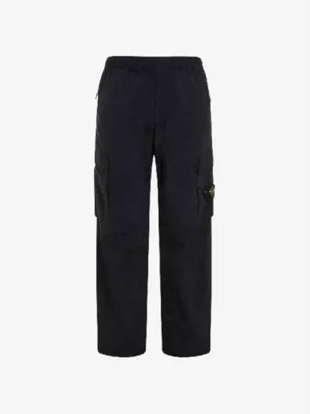 Nylon Metal Econyl Regenerated Cargo Straight Pants Black - STONE ISLAND - BALAAN 2