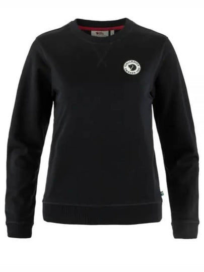 1960 Logo Badge Sweater W - FJALL RAVEN - BALAAN 2