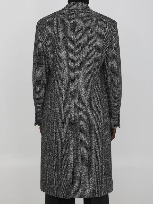 Herringbone Double Coat Gray - RVR LARDINI - BALAAN 5