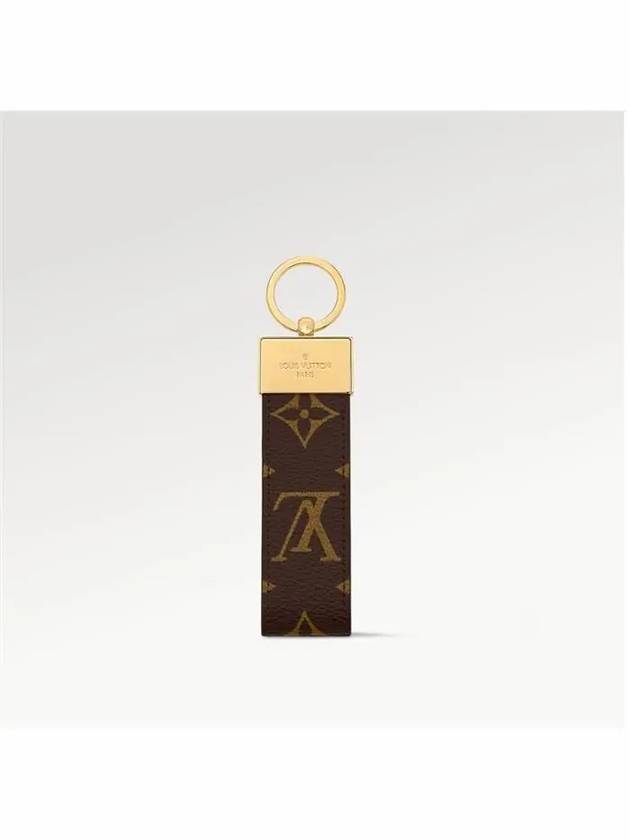 Dauphine Dragonne Key Holder Brown - LOUIS VUITTON - BALAAN 4