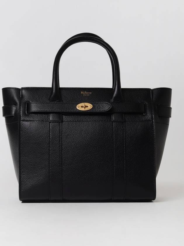 Mulberry Bayswater bag in grained leather with shoulder strap - MULBERRY - BALAAN 1