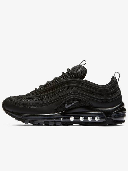 Air Max 97 Low Top Sneakers Triple Black - NIKE - BALAAN.