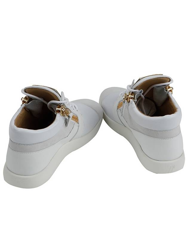 RU70042 001 Runner White Sneakers - GIUSEPPE ZANOTTI - BALAAN 4