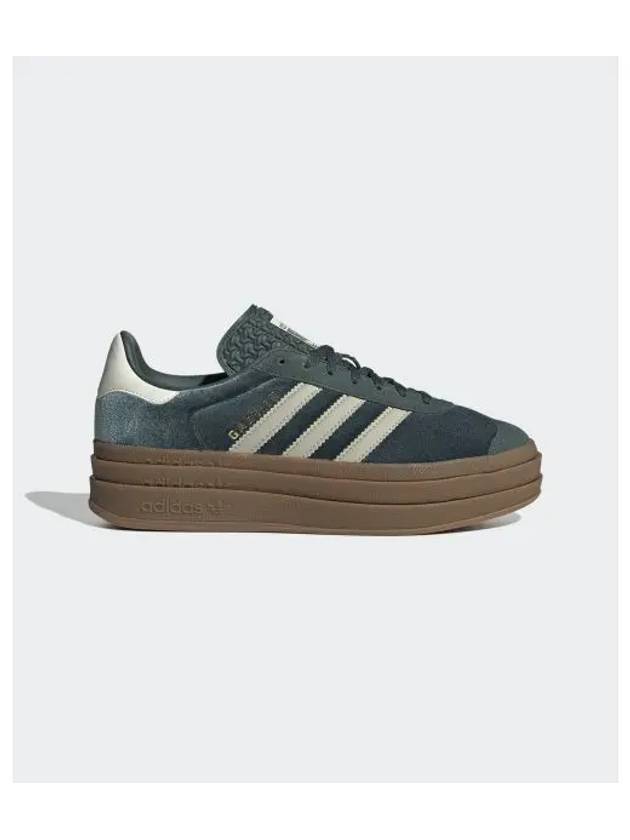 Gazelle Bold Low Top Sneakers Mineral Green Putty Grey - ADIDAS - BALAAN 2