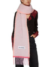 Mohair Wool Fringe Muffler Pink - ACNE STUDIOS - BALAAN 7