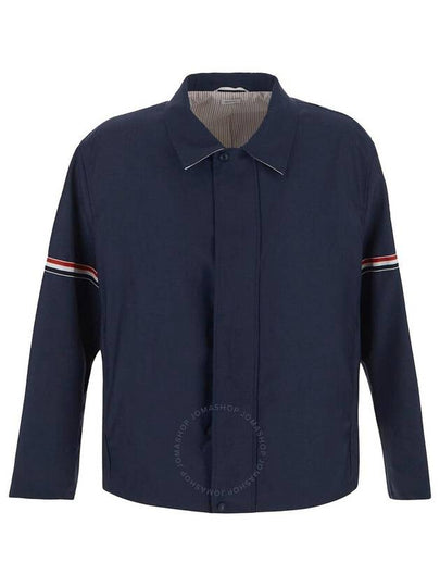 Armband Super Twill Jacket Dark Blue - THOM BROWNE - BALAAN 2