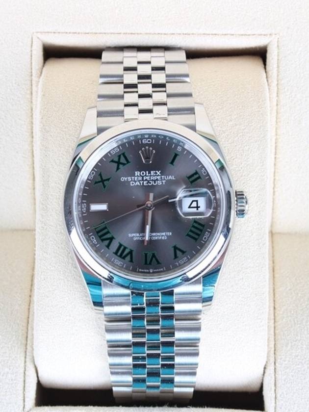 Rolex Datejust 36 Wimbledon Dome Bezel 22 Years - ROLEX - BALAAN 3