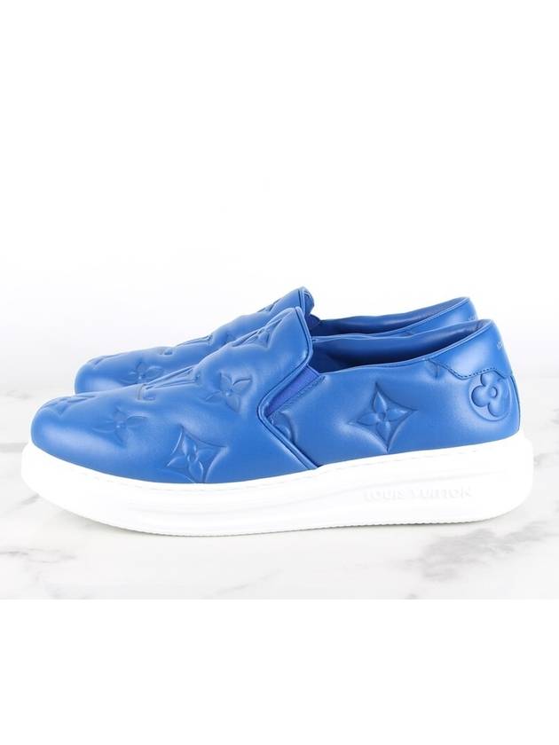 Monogram Beverly Hills Slip On Blue 8 5 275 - LOUIS VUITTON - BALAAN 5