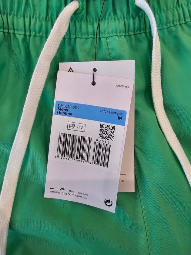 Sportswear Essential Woven Line Flow Shorts Spring Green - NIKE - BALAAN 6