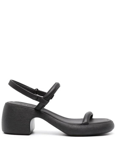 Thelma Leather Sandal Heels Black - CAMPER - BALAAN 1