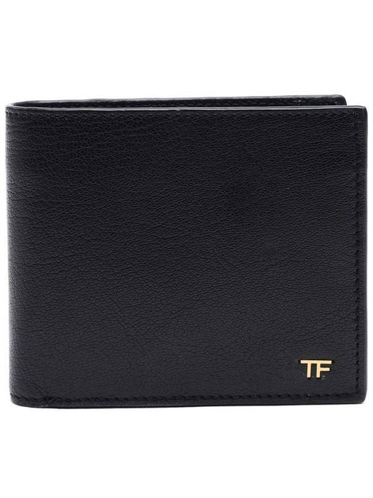 TF Logo Halfwallet Black - TOM FORD - BALAAN.