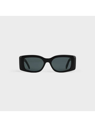 Eyewear Triope XL 01 Acetate Sunglasses Black - CELINE - BALAAN 2