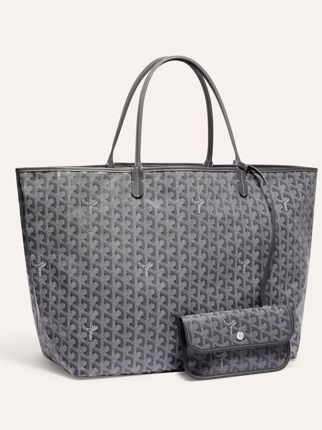 Saint Louis GM Reversible Shoulder Bag Grey - GOYARD - BALAAN 2