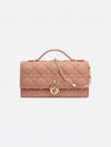 Miss Cannage Lambskin Mini Bag Bag Rose Des Vents - DIOR - BALAAN 2