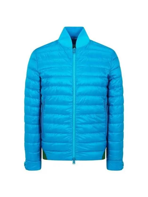 Men s color combination Shibori goose down padded jacket blue 271051 - HERNO - BALAAN 1