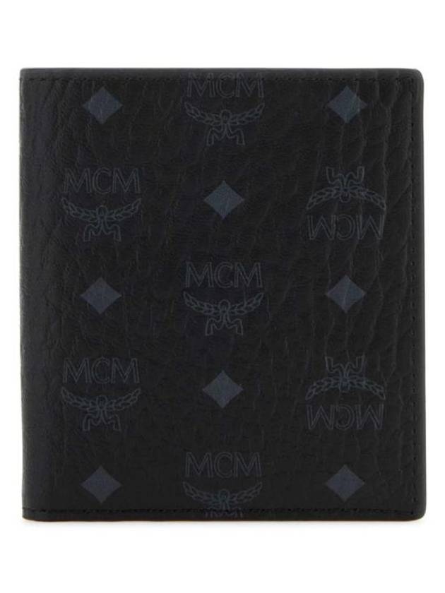 Visetos Half Wallet Black - MCM - BALAAN 1