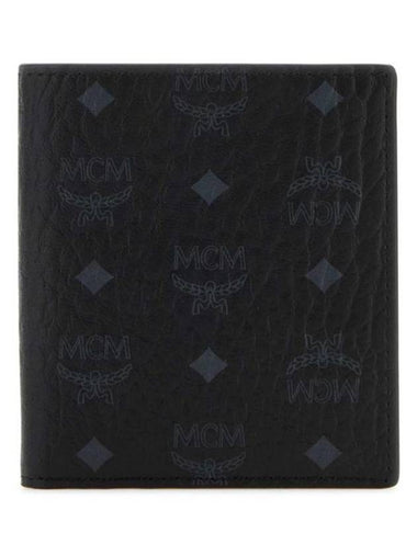 Visetos Half Wallet Black - MCM - BALAAN 1