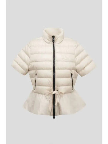 Samilia Dark Ivory Women s Down Jacket - DUVETICA - BALAAN 1