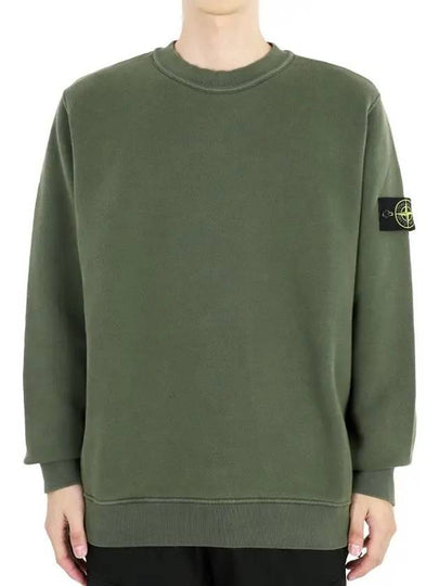 Compass Badge Sweatshirt Green - STONE ISLAND - BALAAN 2