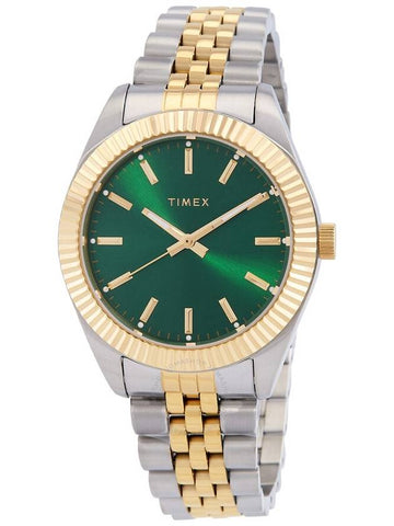 Timex Legacy Quartz Green Dial Ladies Watch TW2W87400 - TIMEX - BALAAN 1