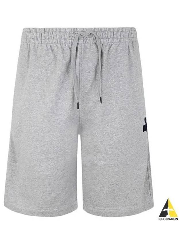 Mahelo Logo Shorts Grey - ISABEL MARANT - BALAAN 2