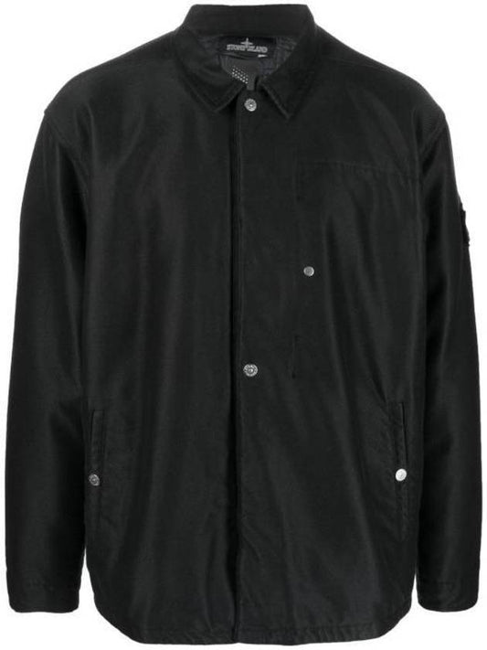 Shadow Project Insulated Coach Jacket Black - STONE ISLAND - BALAAN 1