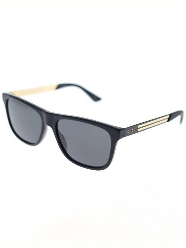 Rectangle Acetate Sunglasses Black - GUCCI - BALAAN 3