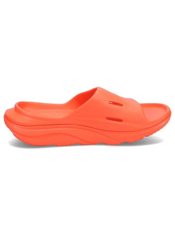 Ora Recovery Slide 3 Slippers Red - HOKA ONE ONE - BALAAN 1