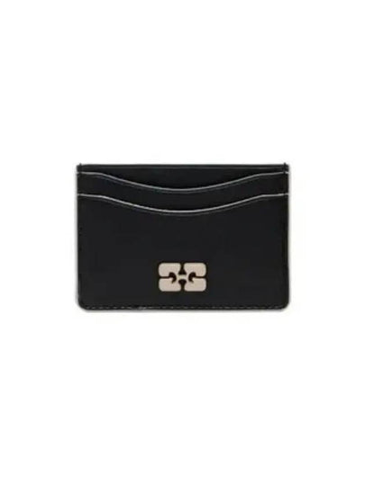 Bou Card Wallet Black - GANNI - BALAAN 2