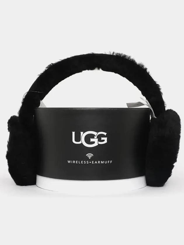 Sheepskin Wireless Earmuff Fleece Women Earmuffs 21347 BLK - UGG - BALAAN 3