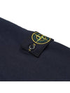 Wappen Patch Crew Neck Cotton Sweatshirt Navy - STONE ISLAND - BALAAN 6