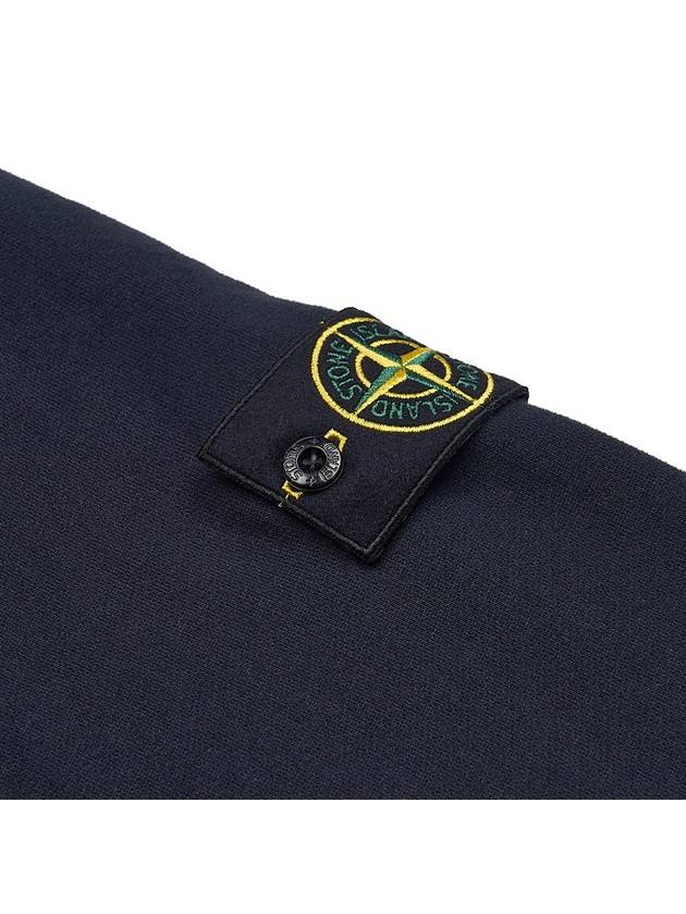 Wappen Patch Crew Neck Cotton Sweatshirt Navy - STONE ISLAND - BALAAN 6