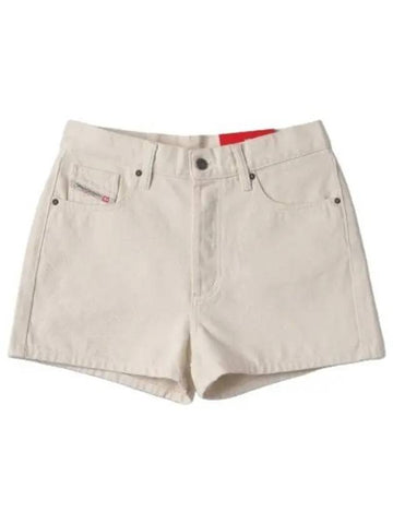 Ger denim shorts pants cream - DIESEL - BALAAN 1