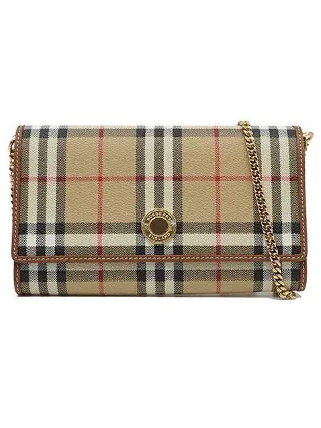 Vintage Check Chain Mini Cross Bag Archive Beige - BURBERRY - BALAAN 2