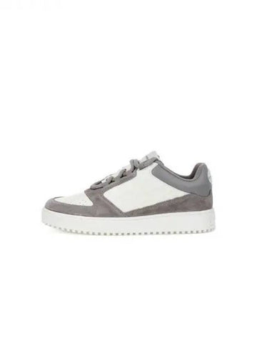 Men s side embossed logo sneakers gray 270275 - EMPORIO ARMANI - BALAAN 1