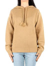 Rienza Wool Cashmere Hoodie Camel - MAX MARA - BALAAN 2