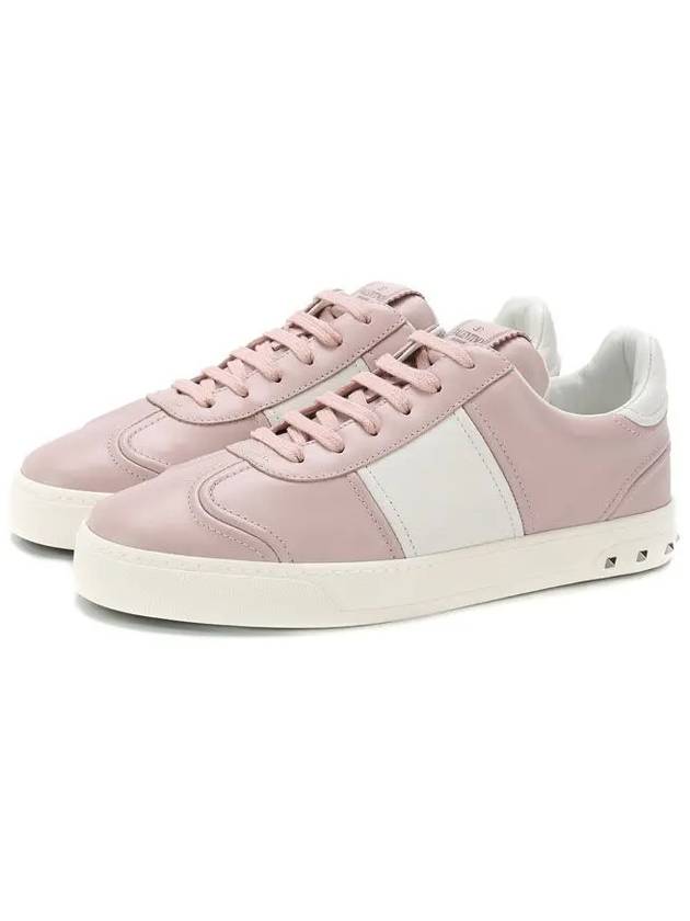 Flycrew Low-Top Sneakers Pink - VALENTINO - BALAAN 7