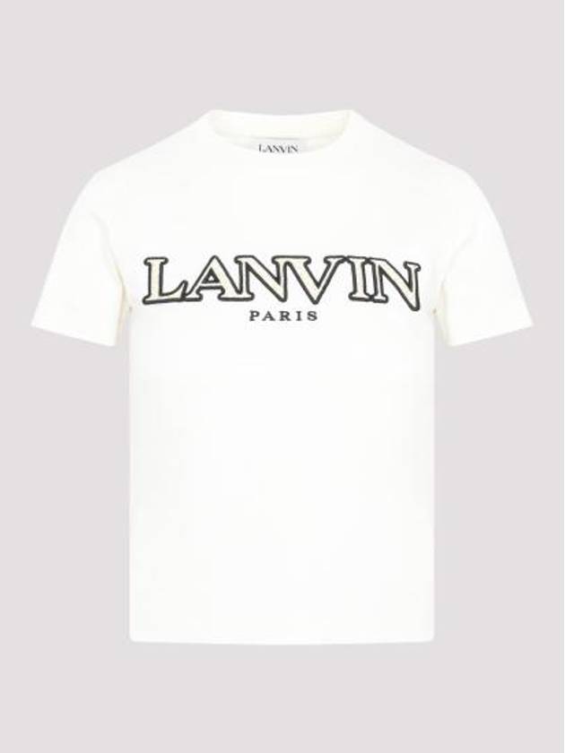 T-shirt RWTS0030J207E23 012 MILK - LANVIN - BALAAN 1