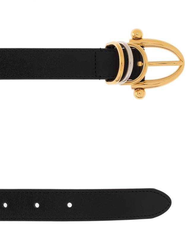 Chloé Leather Belt, Women's, Black - CHLOE - BALAAN 4