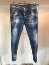 Women's Distressed Crop Jeans - DSQUARED2 - BALAAN.