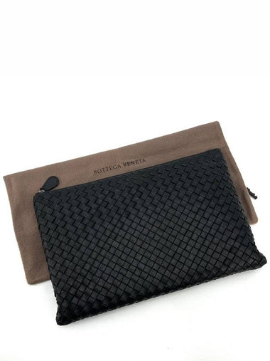 Bottega Veneta Intrecciato Medium Clutch - BOTTEGA VENETA - BALAAN 1