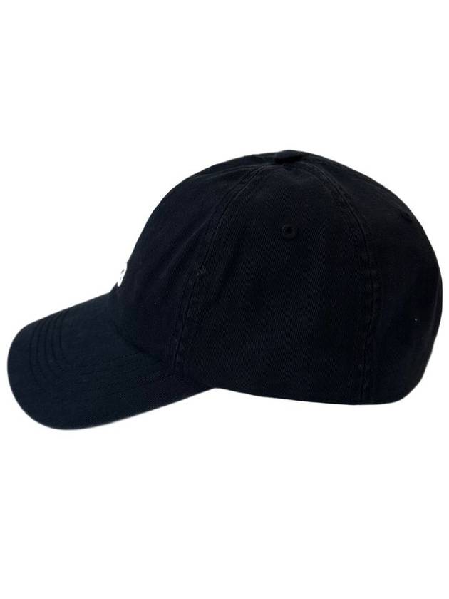 Yoji Yamamoto Logo Ball Cap Black - Y-3 - BALAAN 3