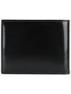 Metal Logo Half Wallet Black - SALVATORE FERRAGAMO - BALAAN 5