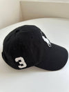 Big Pony Logo Ball Cap Black - POLO RALPH LAUREN - BALAAN 4