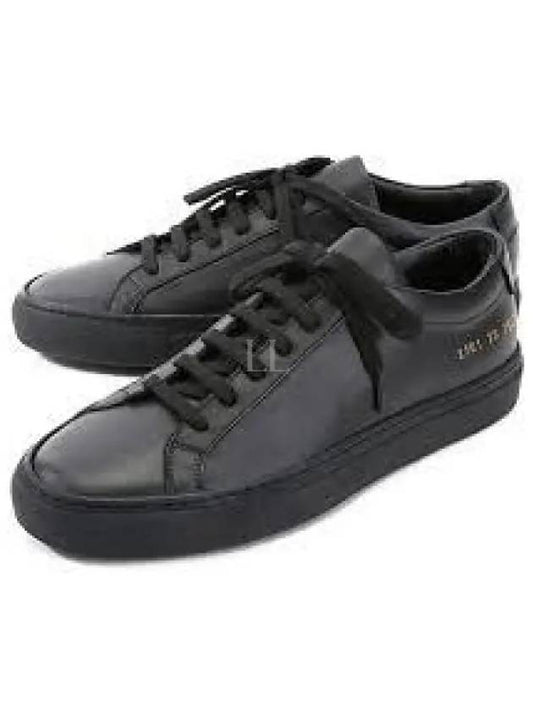 Original Achilles Low Top Sneakers Black - COMMON PROJECTS - BALAAN 2