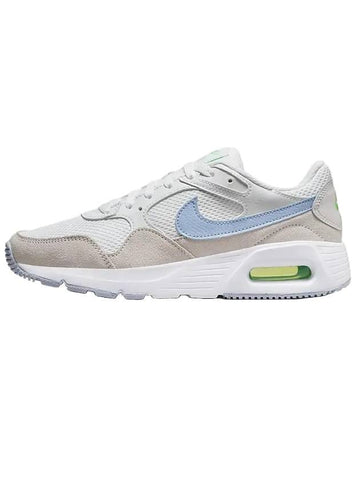 Air Max SC Low Top Sneakers White Blue - NIKE - BALAAN 1