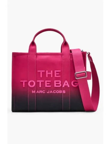 Ombre Canvas Medium Tote BlackHot Pink MBBAA24008PIX - MARC JACOBS - BALAAN 1