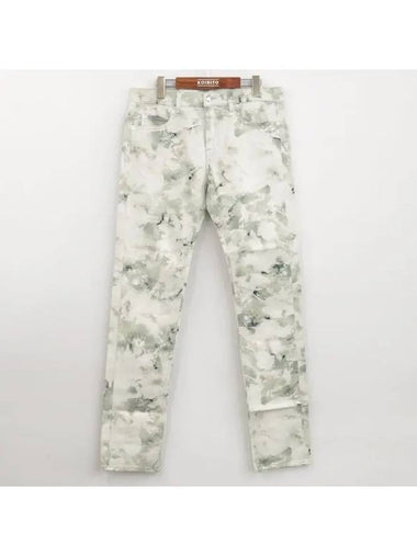 267800 Denim washed white jeans men s - ALEXANDER MCQUEEN - BALAAN 1