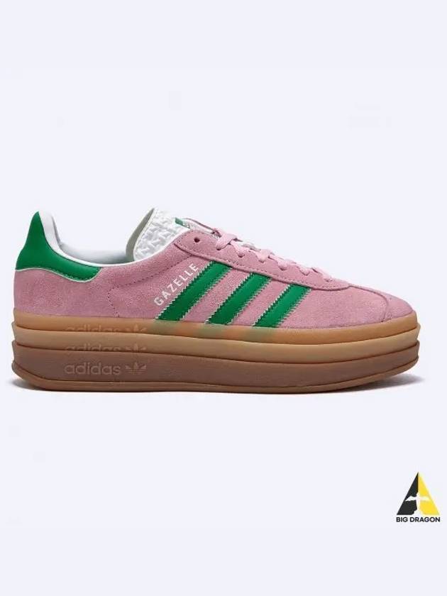 Original Gazelle Bold Low Top Sneakers True Pink - ADIDAS - BALAAN 2